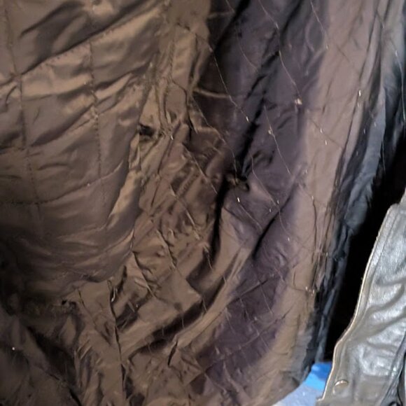 C29 PROPERTY Black Leather Jacket - Picture 5 of 6